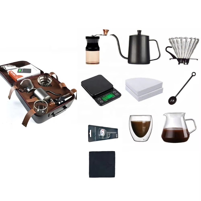 2026In Stock 10 12 Piece Hand- - đánh giá và giá Coffee Equipment Gift Set