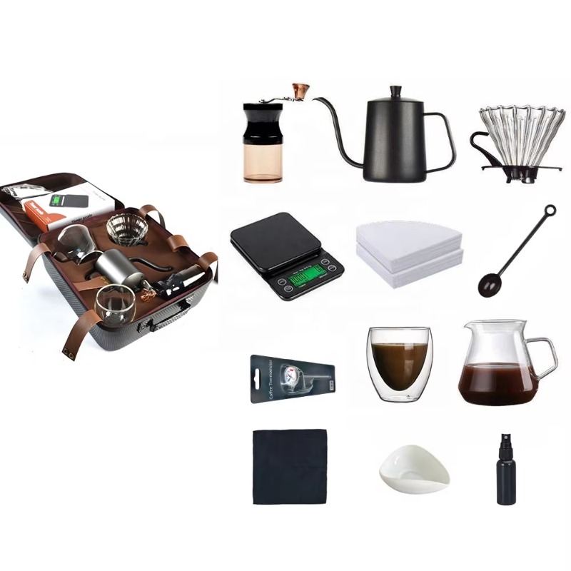 2026In Stock 10 12 Piece Hand- - đánh giá và giá Coffee Equipment Gift Set
