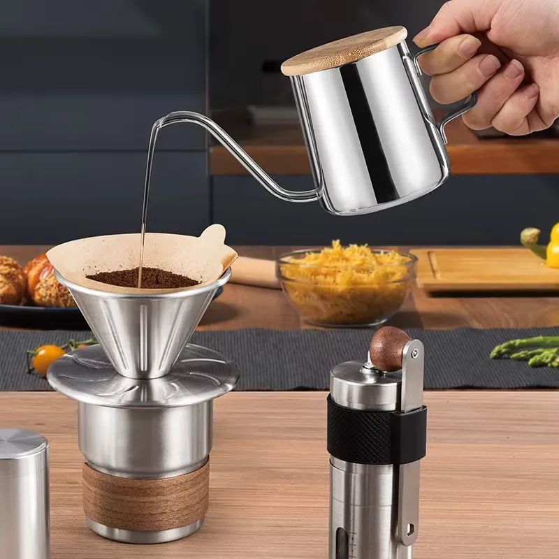 Hand Brewed Coffee Set Outdoor - đánh giá và giá Coffee Equipment Gift Set