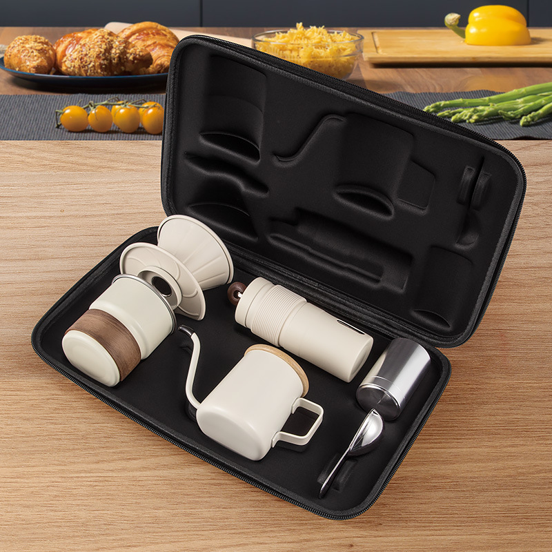 Hand brewed coffee pot set, po - đánh giá và giá Coffee Equipment Gift Set