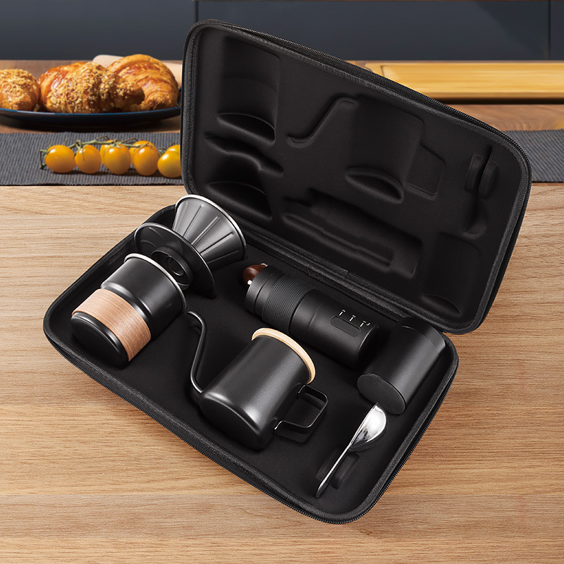 Hand Brewed Coffee Pot Set, Po - đánh giá và giá Coffee Equipment Gift Set