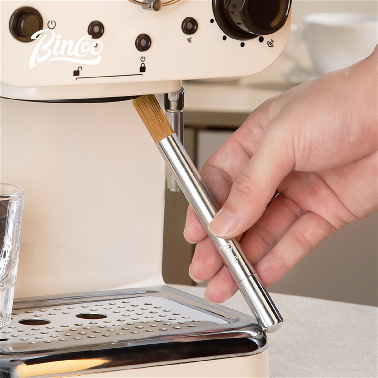 Bincoo Coffee Brush, Grinder a - đánh giá và giá Coffee Equipment Cleaning Powder