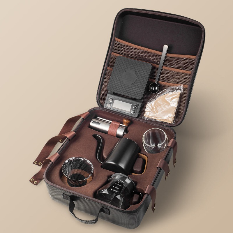 Hand brewed coffee set Outdoor - đánh giá và giá Coffee Equipment Gift Set