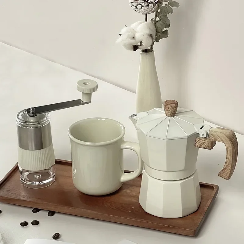 JUSTINLAU Manual Coffee Grinde - đánh giá và giá Coffee Equipment Gift Set